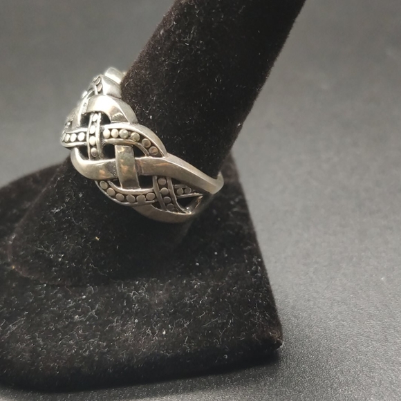 Sterling Silver Ring Interwave - Picture 3 of 8